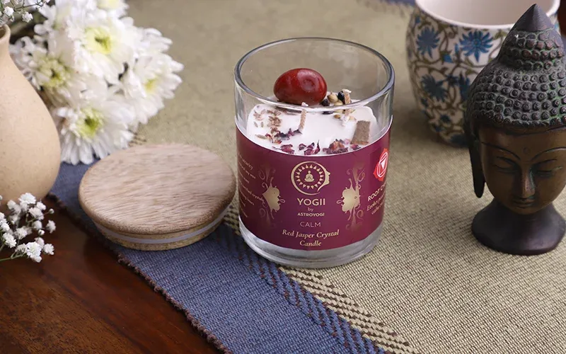 Red Jasper Root Chakra Candle